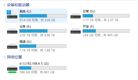 磁盘全家福